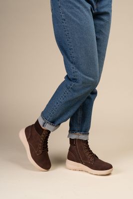 Imagen 2 del producto Botín Casual Mujer Evalina Café Oscuro Chinitown