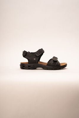 Sandalia Casual Hombre Café Oscuro Rubble Chinitown