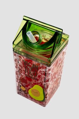 Imagen 2 del producto Botella De Agua 2 Doble Pared Plástico Hielo Verde Chinitown