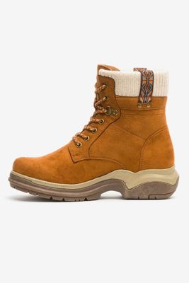 Imagen 2 del producto Botín Mujer Camel Mireya Chancleta