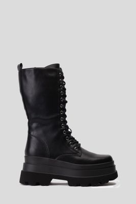 Bota Larga Mujer Negro Kyara Chinitown