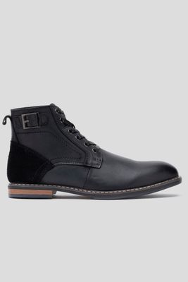 Imagen 1 del producto Botín Cuero Hombre Azzo Negro Zameta