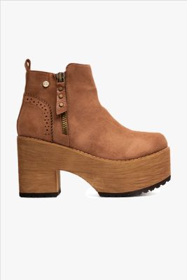 Botín Mujer Café Late Lide Chinitown