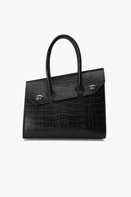 Cartera de Mano Negro Mosaico Landazuri