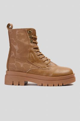 Botín Casual Mujer Café Zachary Chinitown