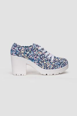 Zapatilla Mujer Azul Nayara Carbin