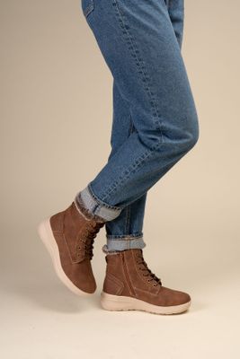 Imagen 2 del producto Botín Casual Mujer Biwen Café Oscuro Chinitown