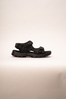 Sandalia Casual Hombre Negro Rubble Chinitown