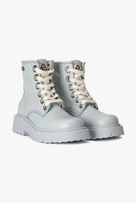 Imagen 2 del producto Botín Cuero Atenea Full Celeste Landazuri