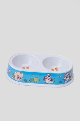 Imagen 2 del producto Plato Doble Plástico Celeste Chinitown