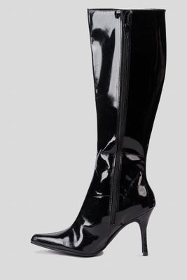 Imagen 2 del producto Bota Cuero Negro Charol Friné Landazuri