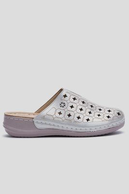 Sandalia Mujer Plateado Aurea Apóstol