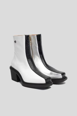 Imagen 2 del producto Botín Cuero Kali Blanco Landazuri