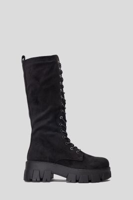Bota Larga Mujer Negro Lagertha Chinitown