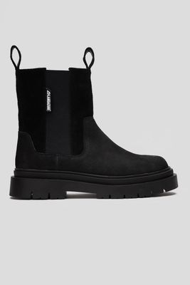 Botín Cuero Vesta Negra Landazuri