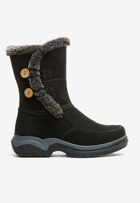 Bota Mujer Negro Oliva Chancleta