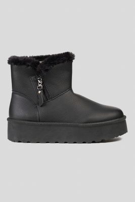 Botín Mujer Negro Arwen Thunder Blue