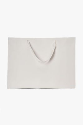 Pack 10 Bolsa de Lujo Couché Tamaño 30x40x12 cm Blanco Chinitown