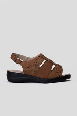 Sandalia Mujer Camel Idaira Thunder Blue