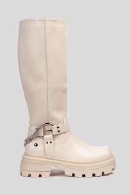 Bota Mujer Blanco Cameron Apóstol