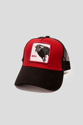 Gorra Toro Rojo Negro Chinitown