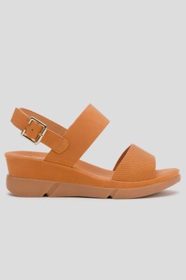 Sandalia Mujer Café Orazi Thunder Blue