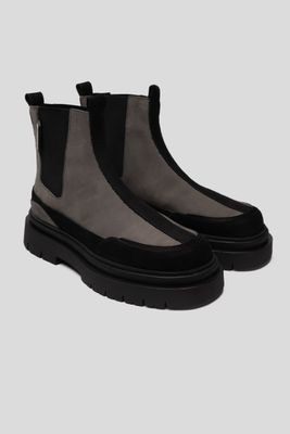 Imagen 2 del producto Botín Cuero Gaff Grafito Negro Landazuri