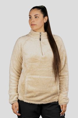 Polar Chiporro Outdoor Cervino Mujer Beige Blue Mountain