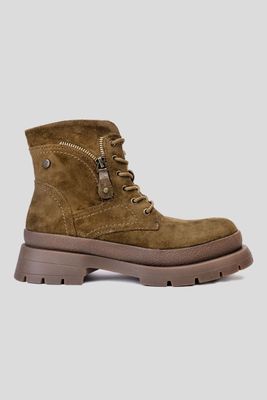 Botín Mujer Khaki Bylur Boteli