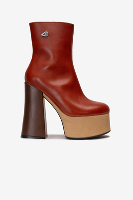 Taco Cuero Mesalina Caoba Landazuri