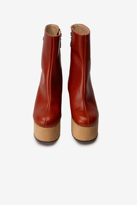 Imagen 2 del producto Taco Cuero Mesalina Caoba Landazuri