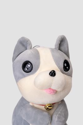 Imagen 2 del producto Peluche Cachorro Gris 15cm Chinitown