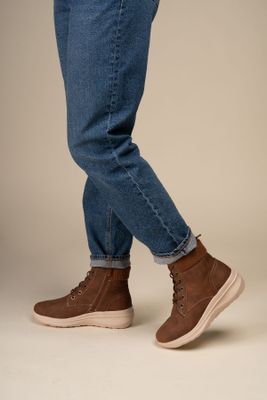 Imagen 2 del producto Botín Casual Mujer Café Oscuro Aurélie Chinitown