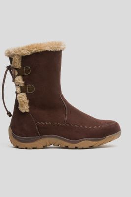 Bota Mujer Café Lucera Chancleta