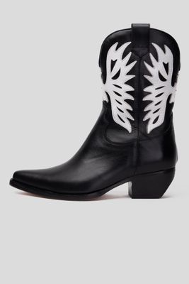 Imagen 2 del producto Bota Cuero Vaquera Altar Negro Landazuri