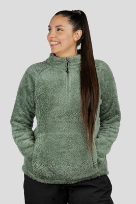 Polar Chiporro Outdoor Cervino Mujer Verde Blue Mountain