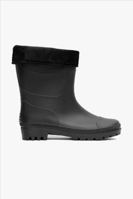 Bota de Agua Hombre Full Negro Bob Chinitown