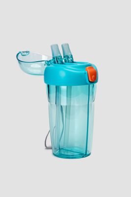 Imagen 2 del producto Botella Doble Compartimiento 430ml Celeste Chinitown