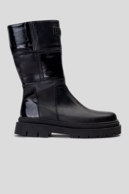 Bota Cuero Reah Negro Landazuri