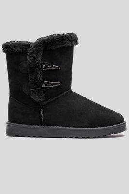 Bota Comfy Mujer Negro Magnolia Chinitown