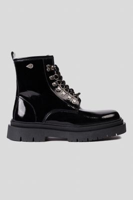 Bototo Cuero Astar Negro Charol Landazuri