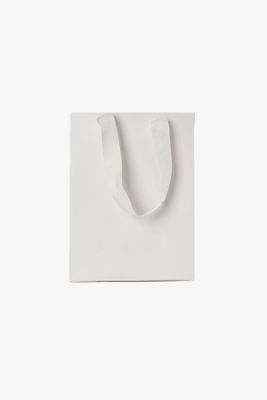 Imagen 2 del producto Pack 50 Bolsa de Lujo Couché Tamaño 20x15x7 cm Blanco Chinitown