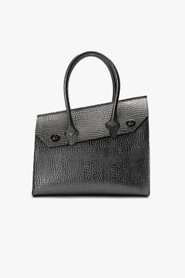 Cartera de Mano Plata Raptor Landazuri