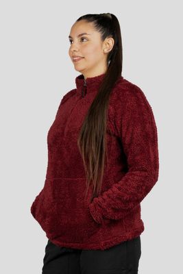 Imagen 2 del producto Polar Chiporro Outdoor Cervino Mujer Burdeo Blue Mountain