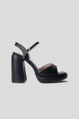 Taco Mujer Negro Ariela Boteli