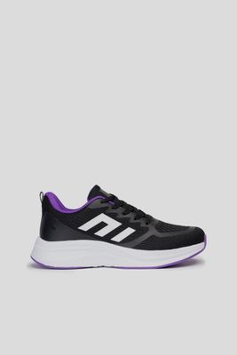 Zapatilla Mujer Negro Morado Leone Chinitown