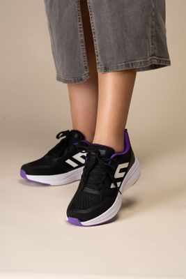 Imagen 2 del producto Zapatilla Mujer Negro Morado Leone Chinitown