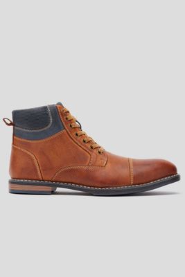 Imagen 1 del producto Botín Cuero Hombre Ambros Café Zameta