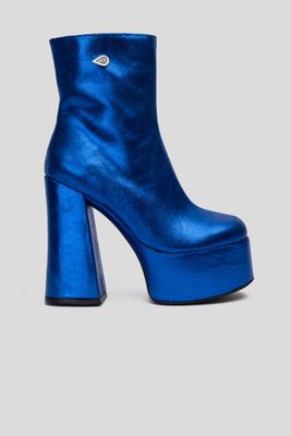 Taco Cuero Mesalina Azul Landazuri