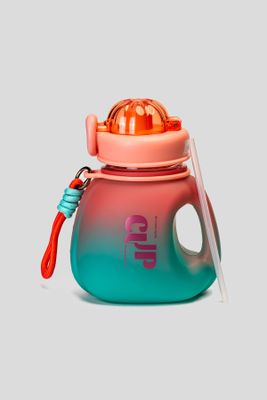Botella De Agua Con Agarre 1000ml Rosa Turquesa Chinitown